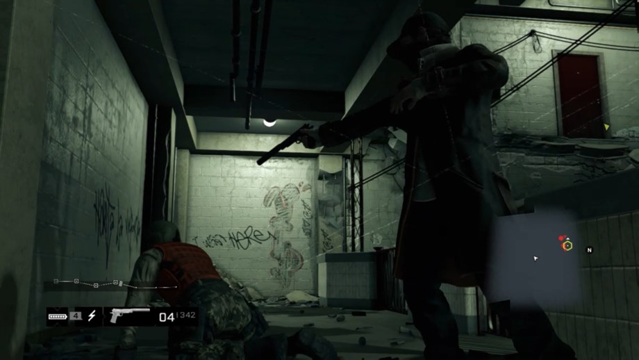 いかなる手段を使っても - 上階